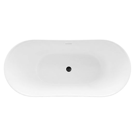 Freistehende Badewanne Rea Ferrano Slim 170