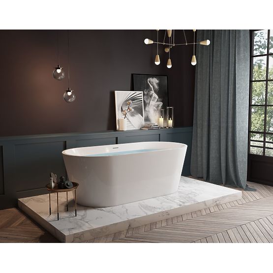 Freistehende Badewanne Rea MILANO 150