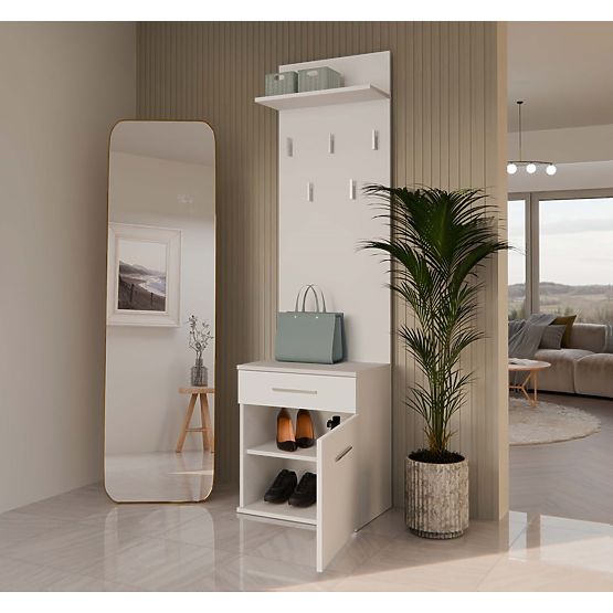 Garderobenständer Duo DUO WEISS