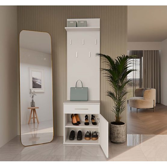 Garderobenständer Duo DUO WEISS