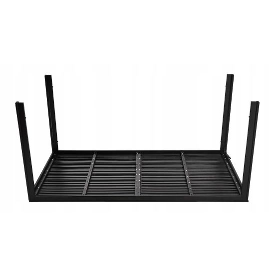 Garten-Catering-Tisch 156 x 78 cm Schwarz