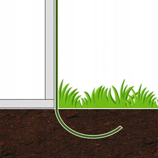 Garten-Folientunnel 3x2x2 m multifunktionaler Metallrahmen weiße Folie 2 Eingänge