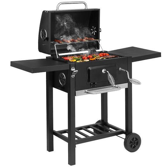 Gartenkohlegrill CARBON schwarz