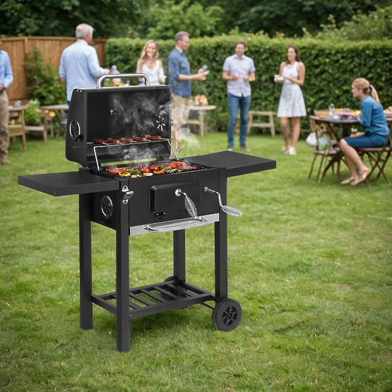 Gartenkohlegrill CARBON schwarz