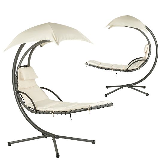 Gartenliege Schaukel Hängesessel Hängekorb ModernHome