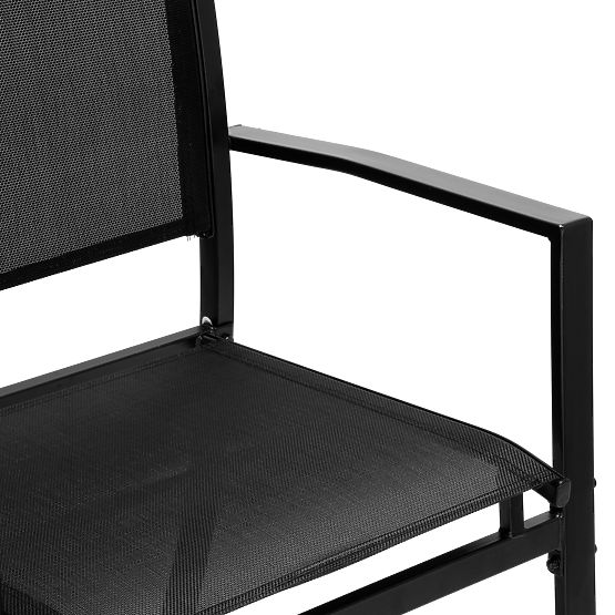 Gartenmöbel-Set GRACIOSA BLACK