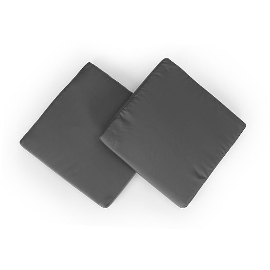 Gartenmöbelset aus Technorattan 2 Stühle Tisch dunkelbraun MultiGarden
