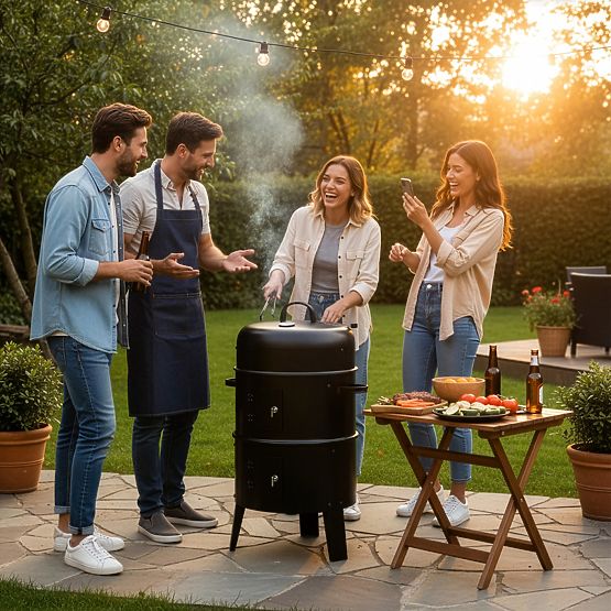 Gartenräucherofen Grillofen FUMARO