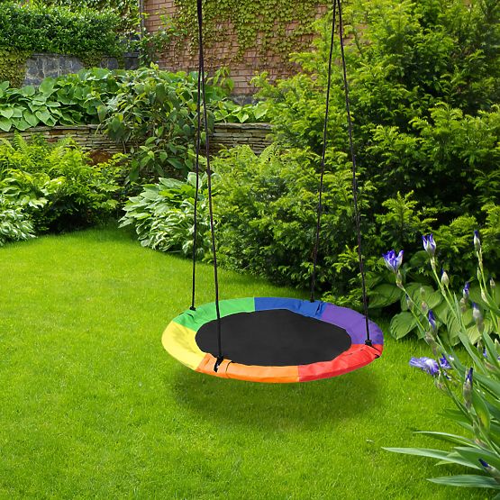 Gartenschaukel Nest ROMEK bunt 80 cm
