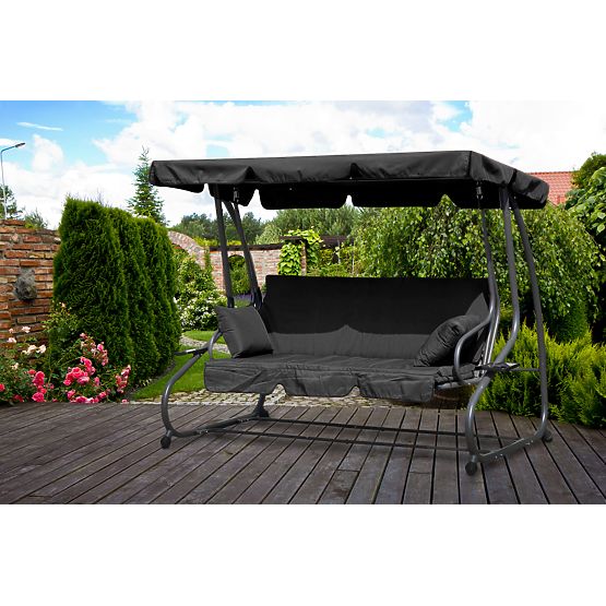 Gartenschaukel Swing - grau