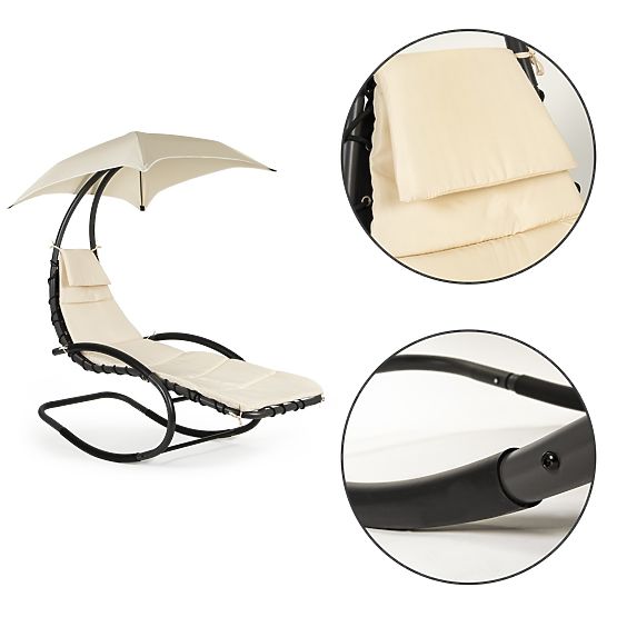 Gartenstuhl Liegestuhl Schaukelstuhl Garten Hängematte