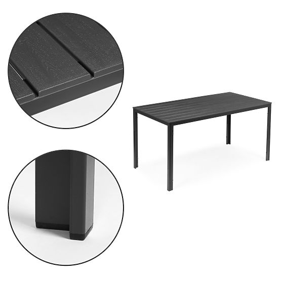 Gartentisch für 6 Personen Polywood Terrassenmöbel