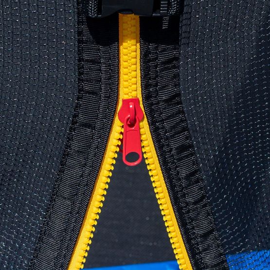 Gartentrampolin mit Außennetz, Durchmesser 10 ft 304-312 cm + Leiter