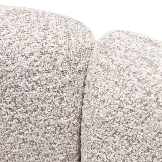 Gepolsterter Barhocker Castelo in Graubeige