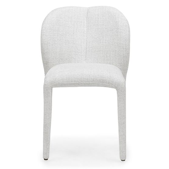 Gepolsterter Stuhl Asan, beige-grau