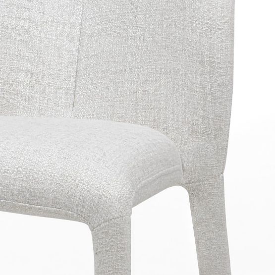 Gepolsterter Stuhl Asan, beige-grau