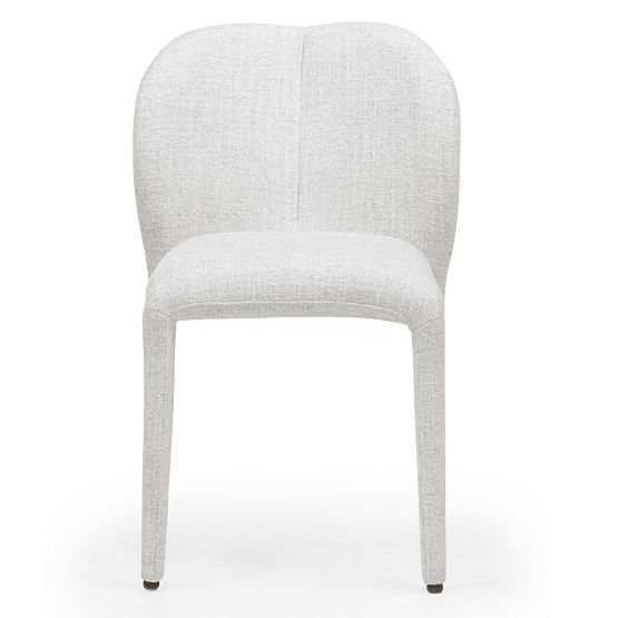 Gepolsterter Stuhl Asan, beige-grau