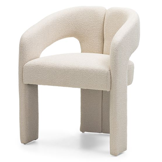 Gepolsterter Stuhl Castelo beige