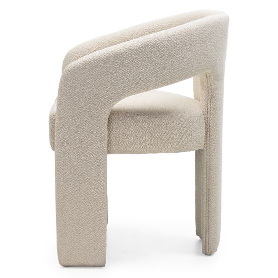 Gepolsterter Stuhl Castelo beige