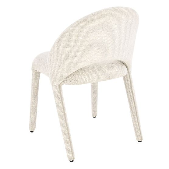 Gepolsterter Stuhl Ella beige