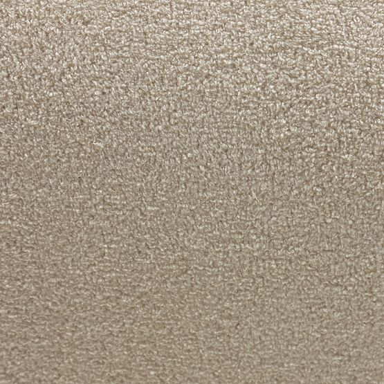 Gepolstertes Bett Nexo 160x200 cm, mit Lattenrost und Stauraum, hellbeige, abgerundete Formen