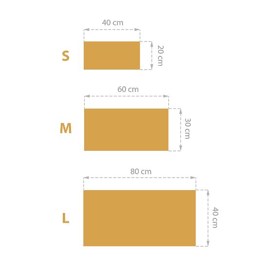 Gepolstertes Paneel Klasic - Senfgelb
