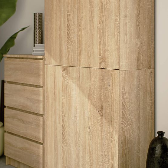 GESCHLOSSENES REGAL R80 2D 8P CLP EICHE SONOMA