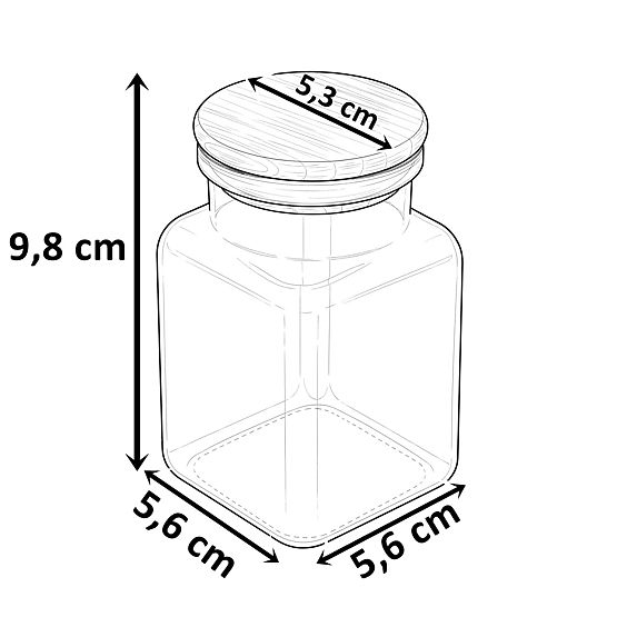 Gewürzgläser HIDALGO Set 12 Stück