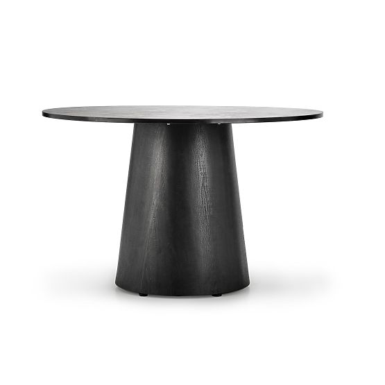 GINTER runder Tisch, schwarz (2p=1 Stk)