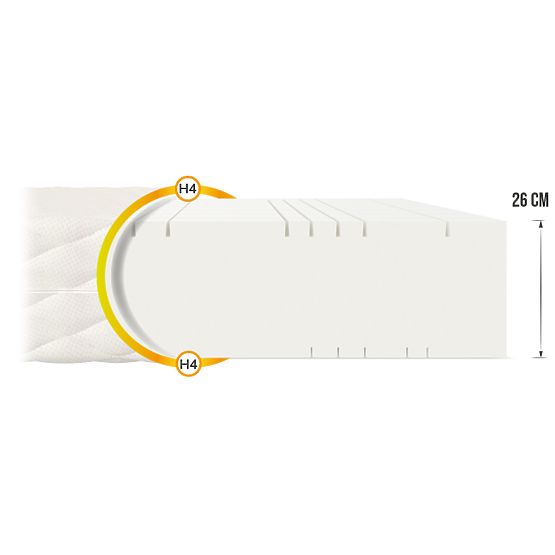 Goya Max Plus Schaumstoffmatratze 140 x 200 cm