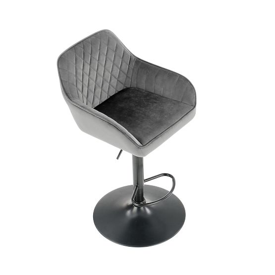 Grauer Barhocker H103 (1p=1 Stk.)