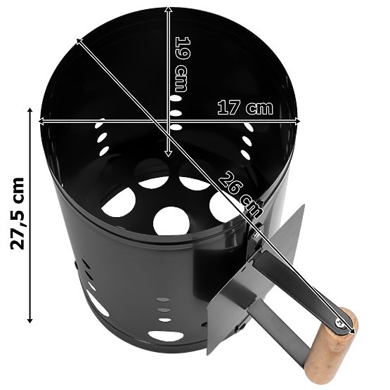 Grillanzünder Kamin KORTEN