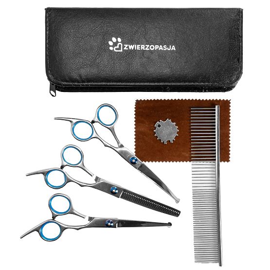 GROMMY Tierscheren-Set für Hunde und Katzen