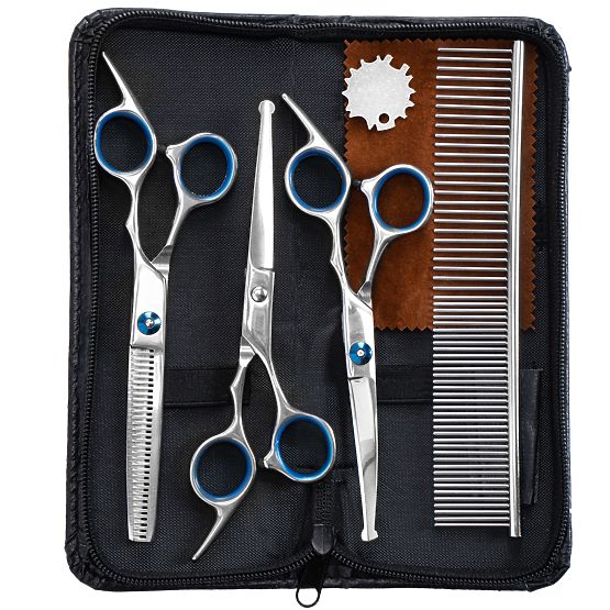 GROMMY Tierscheren-Set für Hunde und Katzen