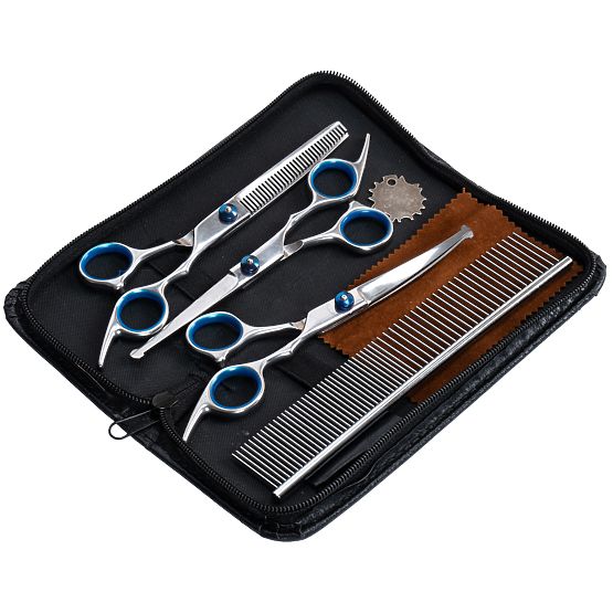 GROMMY Tierscheren-Set für Hunde und Katzen