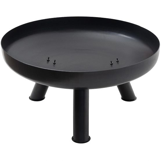 Große robuste gusseiserne Gartenfeuerstelle 60 cm ideal für Lagerfeuer