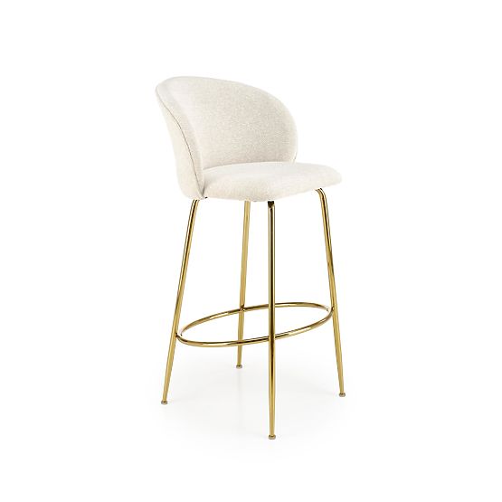H116 Creme/Gold Barhocker (1p=2 Stk.)