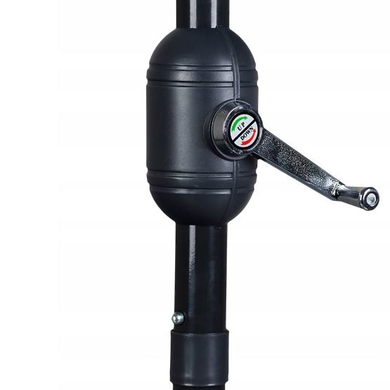 Halb-Sonnenschirm für die Terrasse 2,7m grün