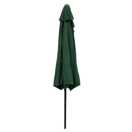 Halb-Sonnenschirm für die Terrasse 2,7m grün