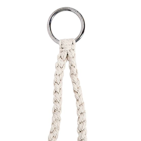 Hängesessel Storchennest LAGOS cremefarben mit Kissen