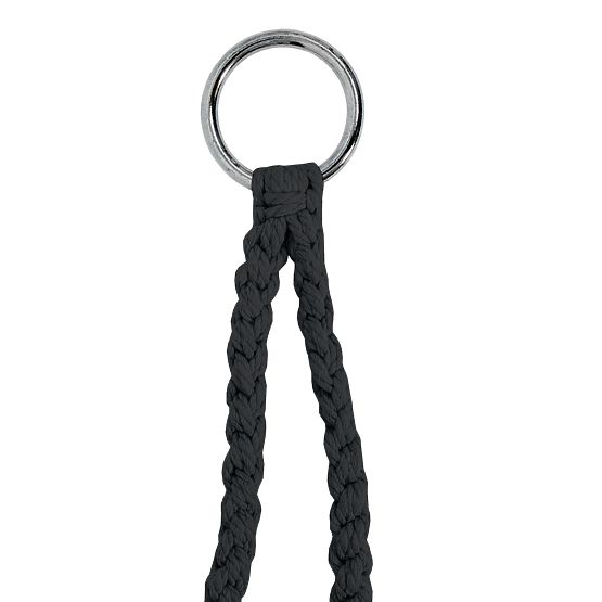 Hängesessel Storchennest LAGOS schwarz mit Kissen