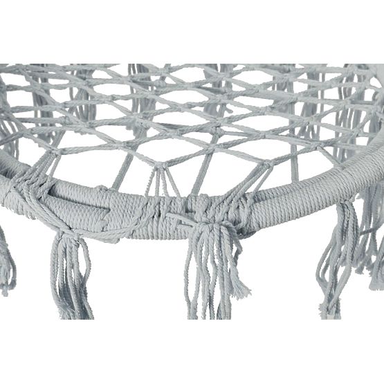 Hängesessel Storchennest TOGO graue Kissen