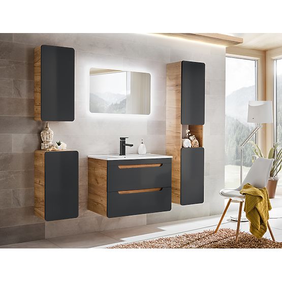 Hoher Schrank 2 Türen