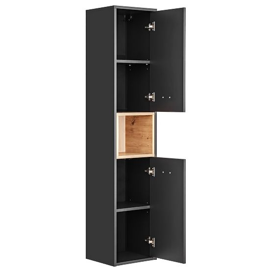 Hoher Schrank mit 2 Türen