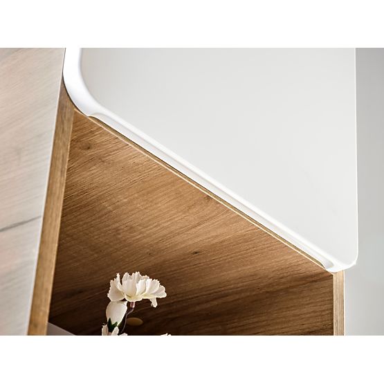 Hoher Schrank mit 2 Türen