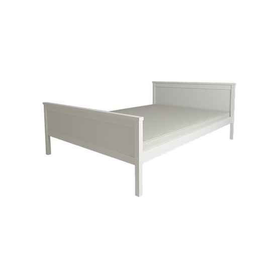 Holzbett Ikar 200 x 90 cm - weiß