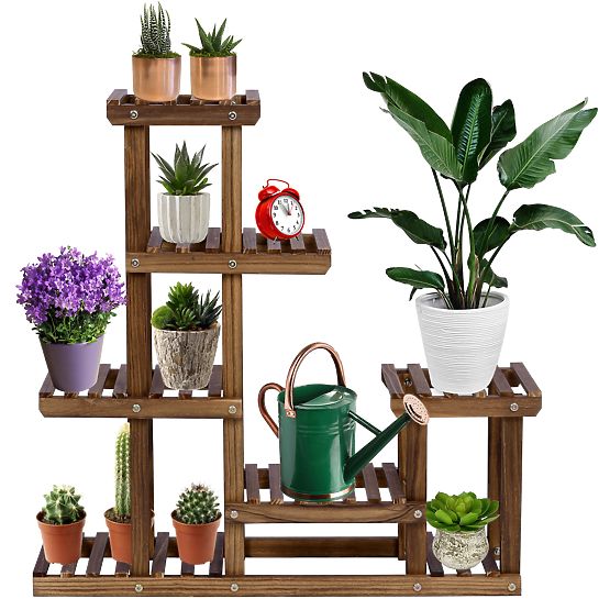 Holzblumenständer Manino 5 Ebenen