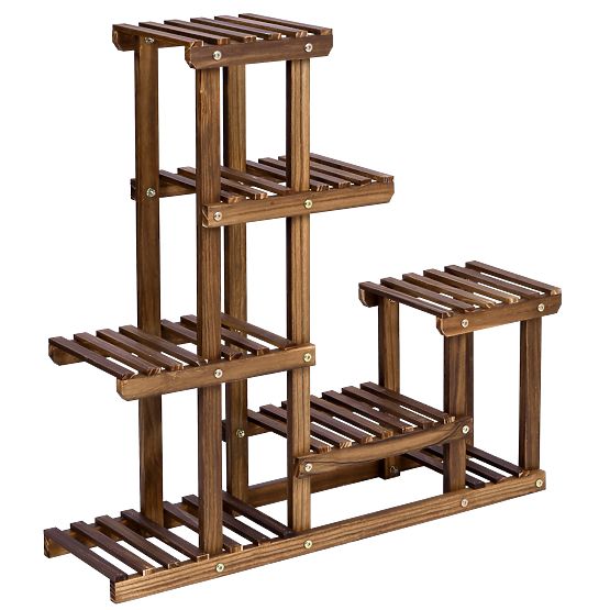 Holzblumenständer Manino 5 Ebenen
