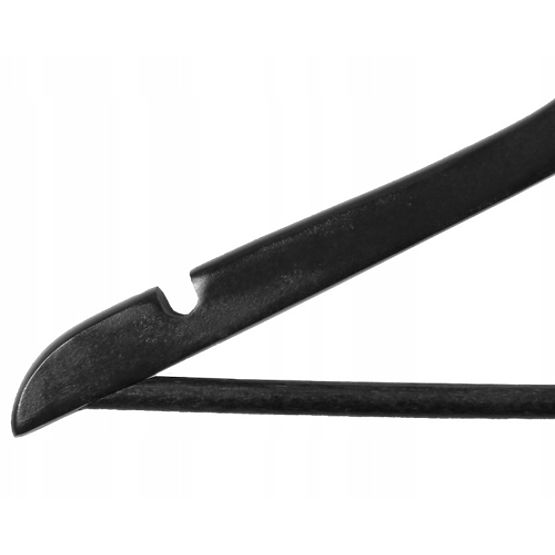 Holzkleiderbügel RONDO Set 5 Stk. schwarz