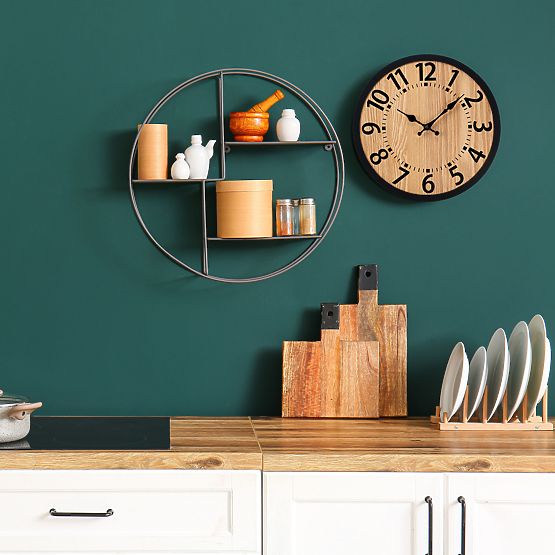 Holzwanduhr Loft ABBAS 35 cm